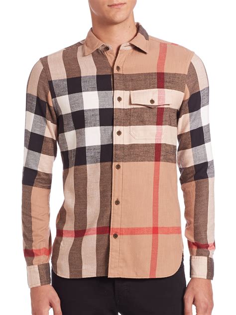 burberry shirt size m|burberry shirt sale men's.